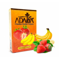 Табак для кальяна Adalya Strawberry Banana (Клубника, Банан)