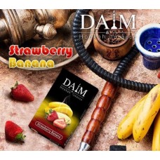 Табак для кальяна Daim Strawberry Banana (Банан клубника) 50g