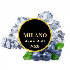 Табак для кальяна Milano Blue Mist M28 (Черника, Виноград, Айс)