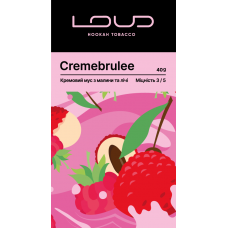Табак Loud Creambrule (Карамель, Личи, Малина)